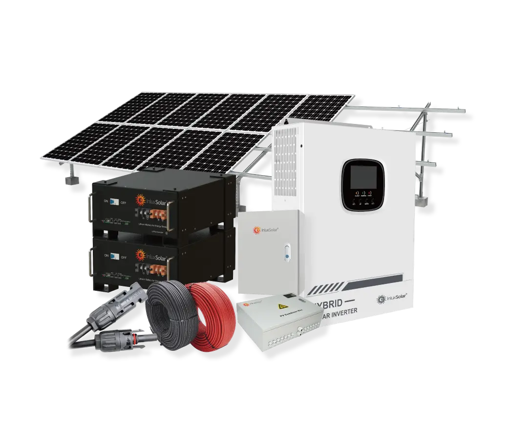 Système solaire hors réseau 3kW/10kWh