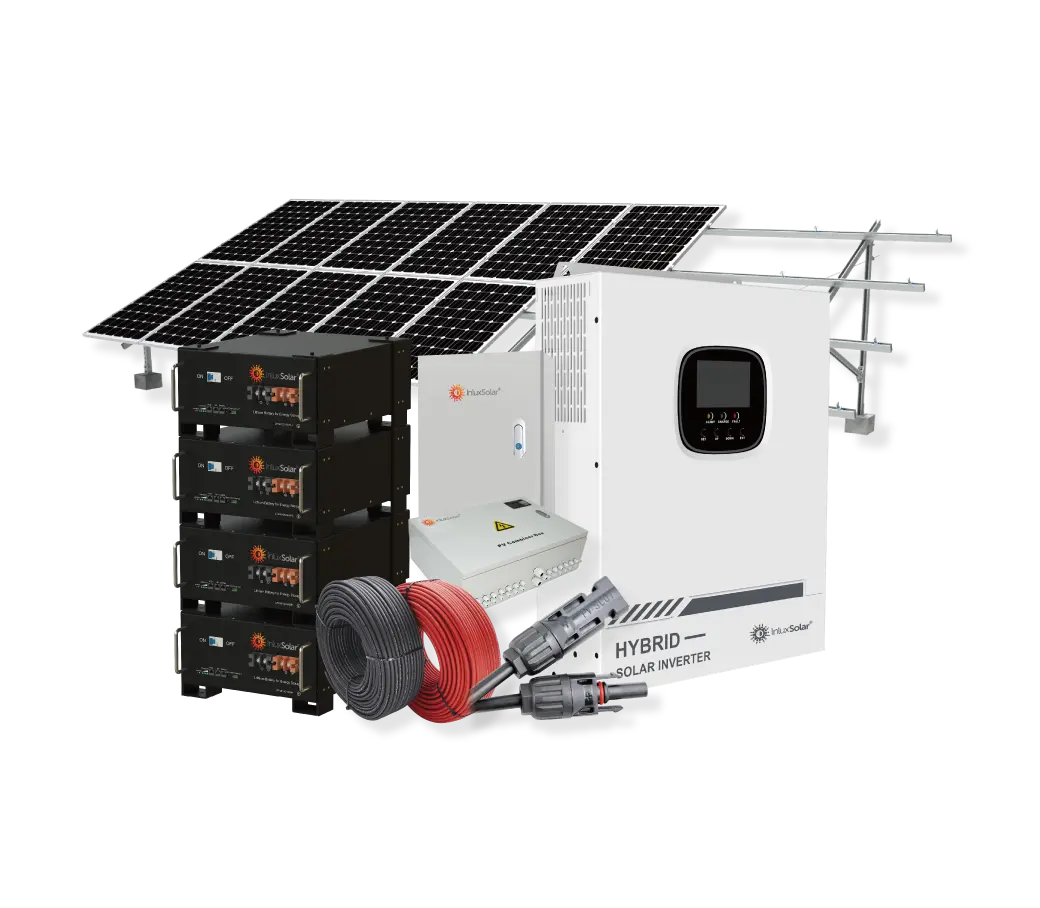 Système solaire hors réseau 5kW/20kWh
