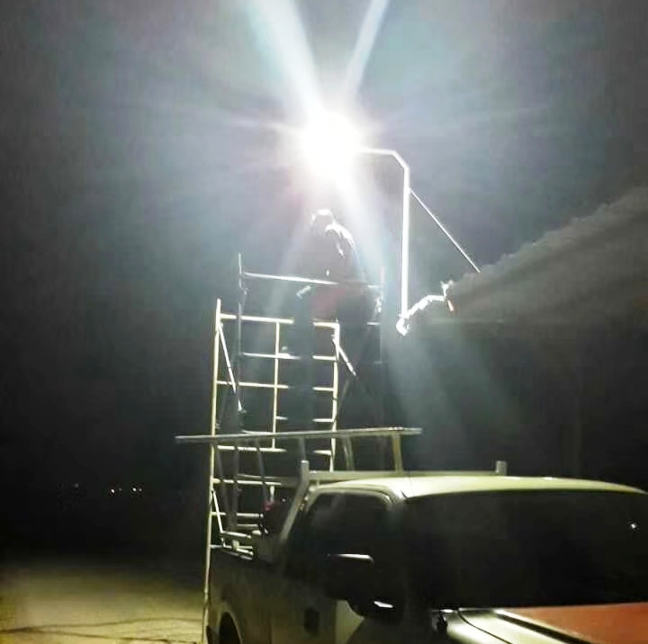 New All-in-two Solar Street light tested in Mexico